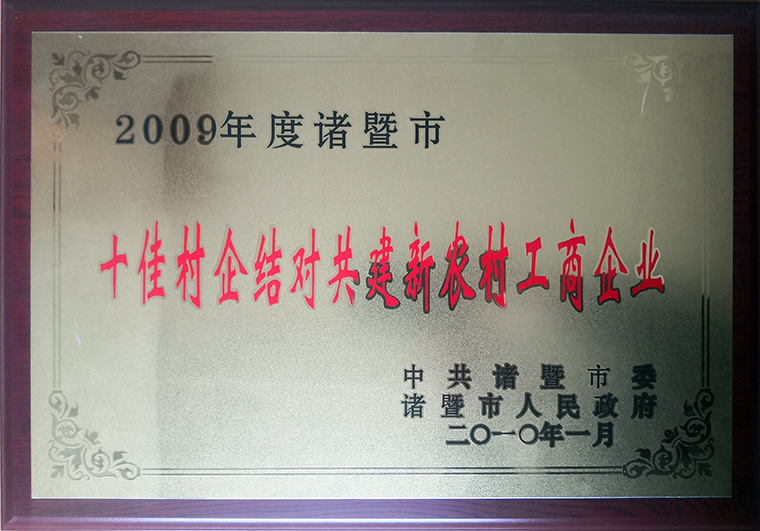 公司别离与牌头镇新五村、陶朱街路五蓬村和岭惫仳梅坞村等结对，累计投入100多万元。